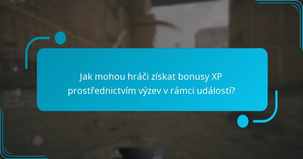 Jak mohou hráči získat bonusy XP prostřednictvím výzev v rámci událostí?