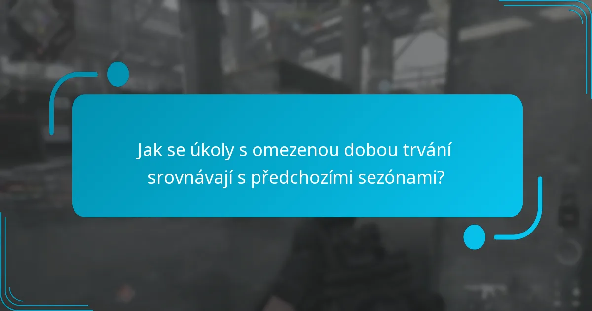Kdy začínají a končí úkoly s omezenou dobou trvání?